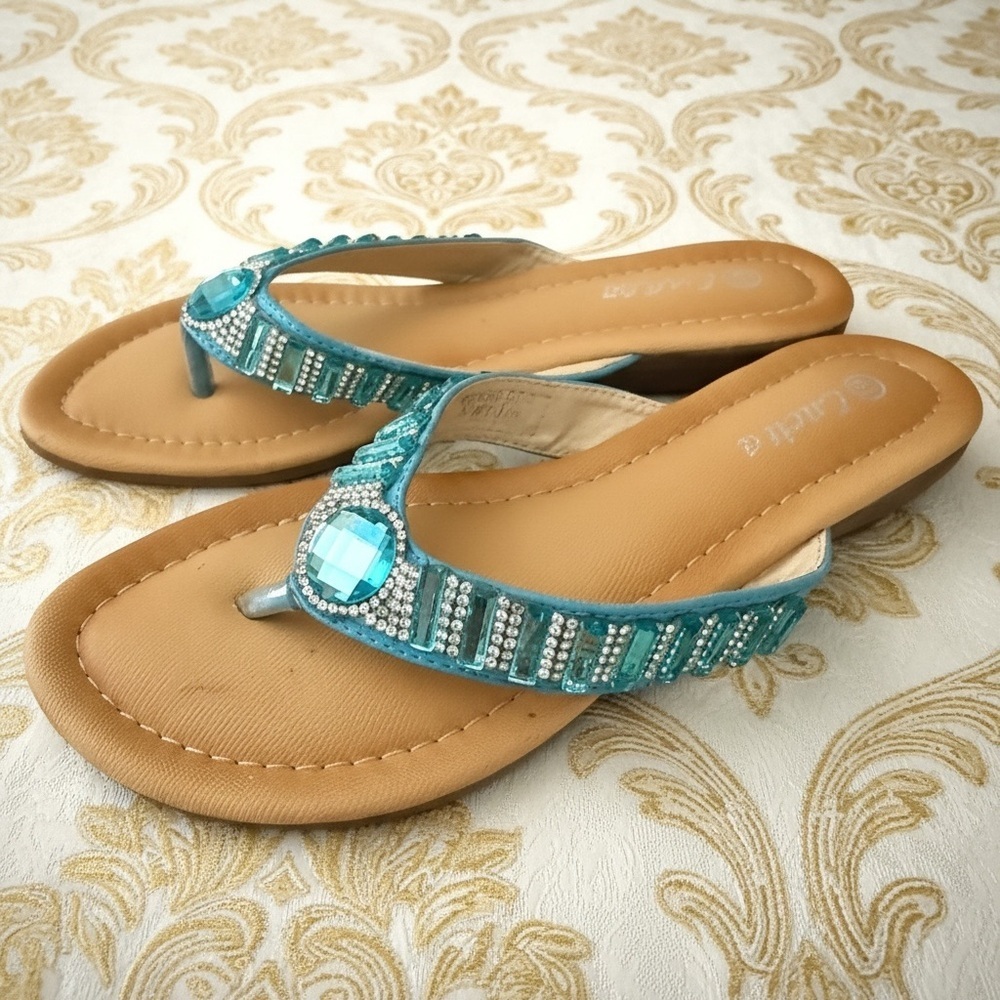 Aqua Gems 💎 for woman size 6,5 - Picture 2 of 6